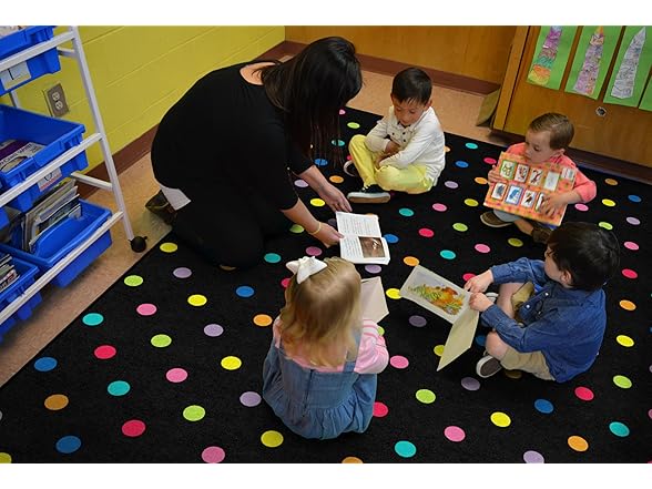 KidKraft Flagship Carpets Small Polka Dots Childr
