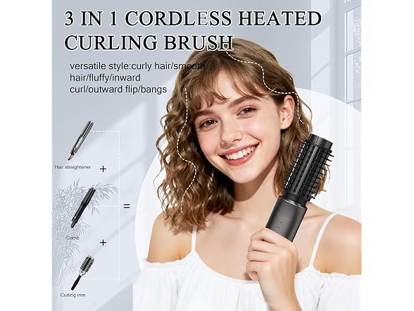 Dongxw Cordless Hot Brush