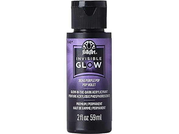 FolkArt Invisible Glow Acrylic Craft (2)