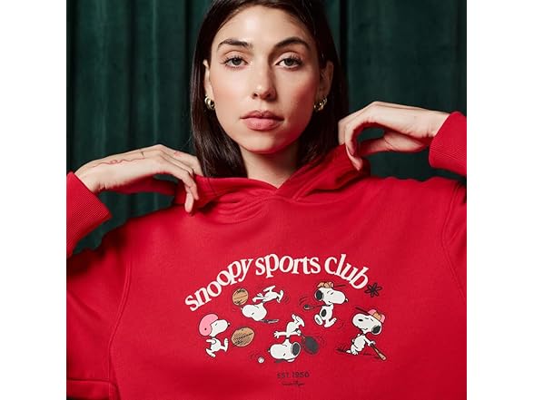 Samii Ryan Women Snoopy Sports Club Hoodie