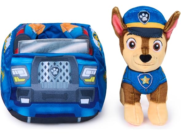 Paw Patrol Paw Patrol Chase 2-in-1 Vehicle Plush, 6