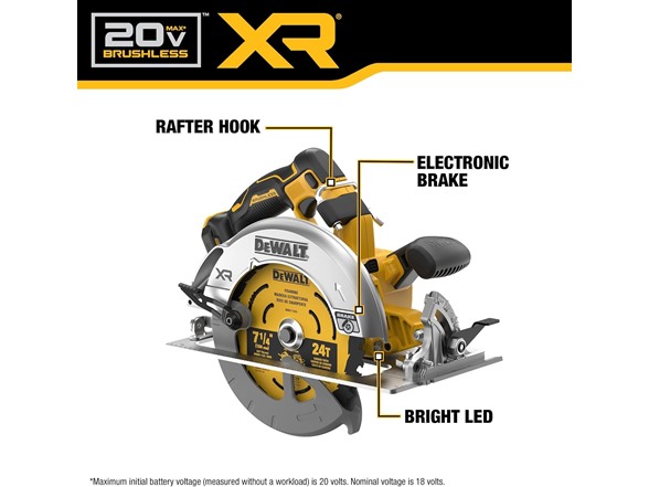 DEWALT DCS590B Kit with Battery, Chgr & TB Bag