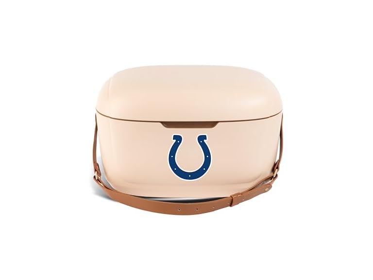 The Memory Company | Licensed NFL Team Logo Retro Rounded Cooler,Indianapolis Colts