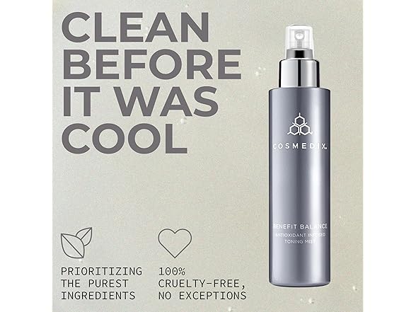 CosMedix Benefit Balance Antioxidant Infused Toning Mist, 5 oz