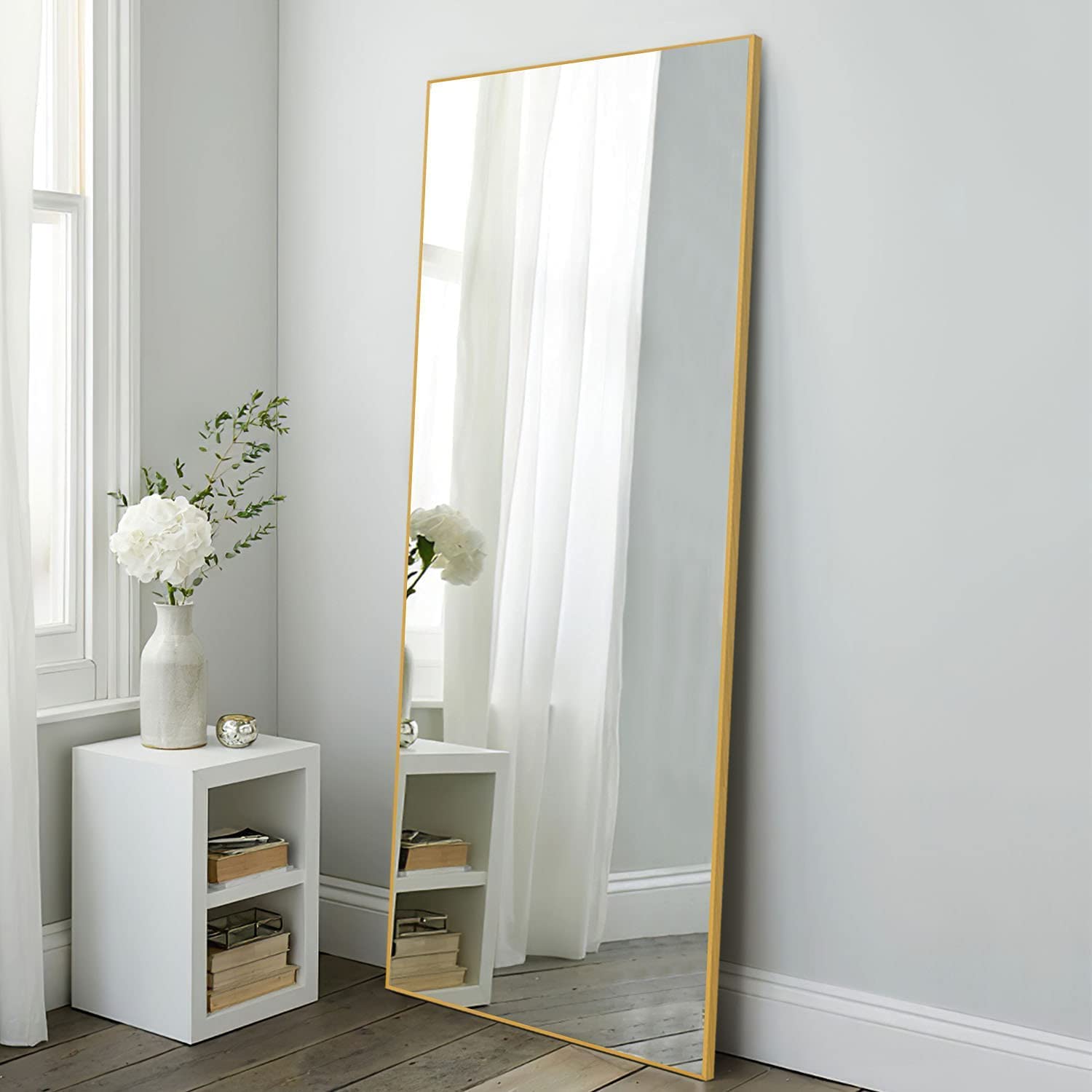 NeuType 47"x22" Gold Mirror No Stand - Gallery 5