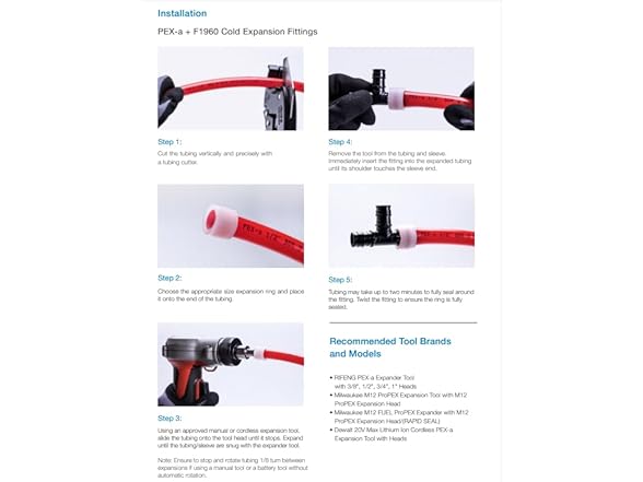 1/2"x100ft Blue PEX-A Pipe Flexible