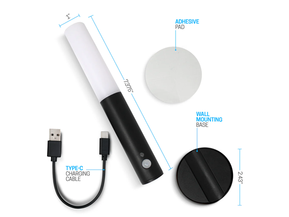 Aduro 2 Pack Rechargeable Wall Sconce Lights