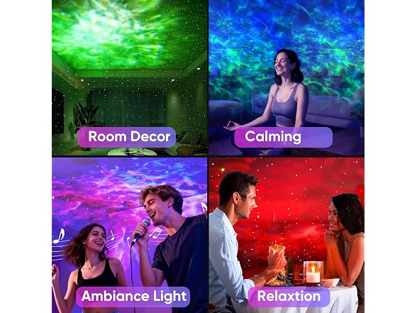 Astronaut Galaxy Star Projector Light