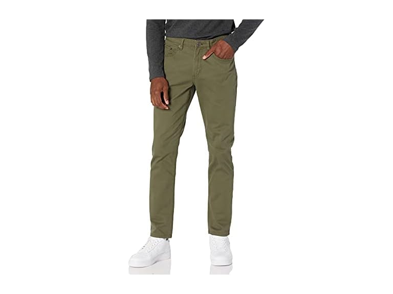 Amazon Essentials Mens Slim Fit Five Pocket Stretch Twill Pants