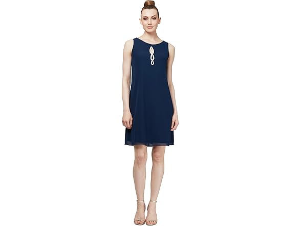 S.L. Fashions Navy Capelet (8)