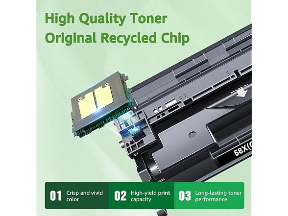 GREENSKY Compatible 58X HP Toner Cartridge