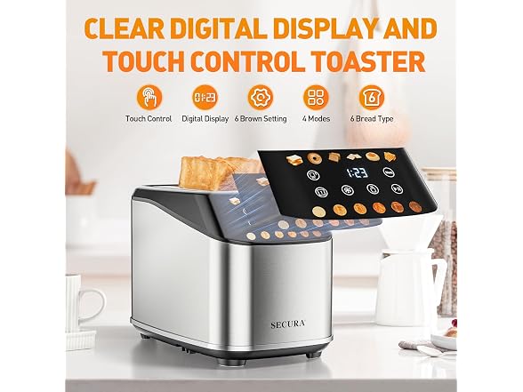 Secura 2 Slice Toaster