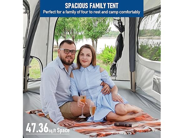 Nidebur Inflatable Camping Tent