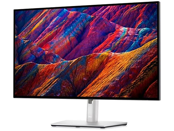 Dell UltraSharp U2723QE 27" 4K UHD WLED LCD Monitor - 16:9 - Black, Silver (Open Box)