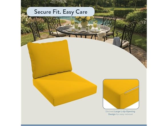 California Umbrella Deep Seat Cushion, 24"x48" - Gallery 3