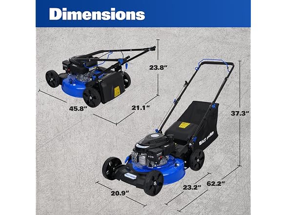 BILT HARD 21" Gas Lawn Mower