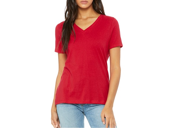 3Pk Asst Womens Classic V-Neck T-Shirt