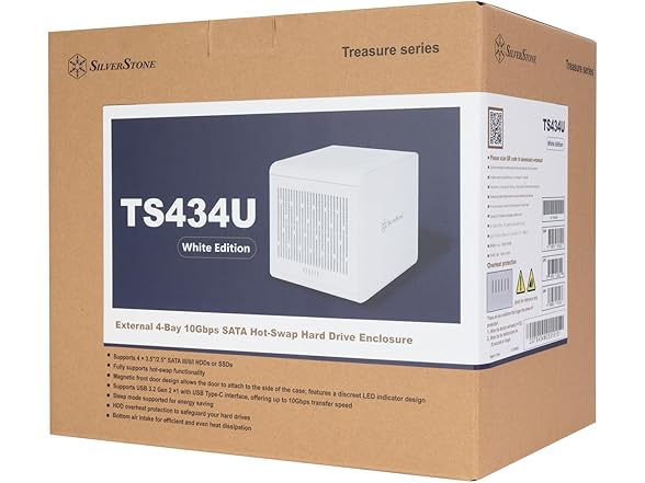 SilverStone Silverstone Technology - TS434U, Externa