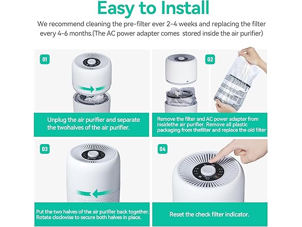 YARIKI Air Purifiers for the Home