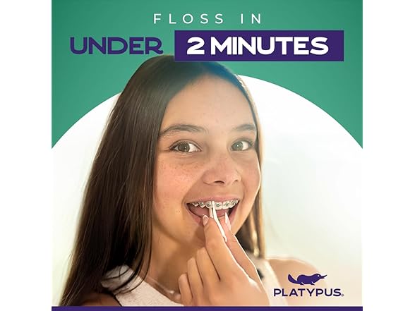 Platypus Orthodontic Flossers for Braces
