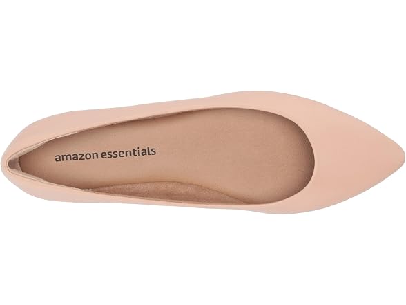 Amazon Essentials Women Cushioned Pointed-Toe Flat