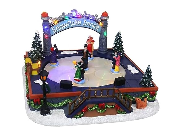 Ballroom Dance Christmas Village Tabletop