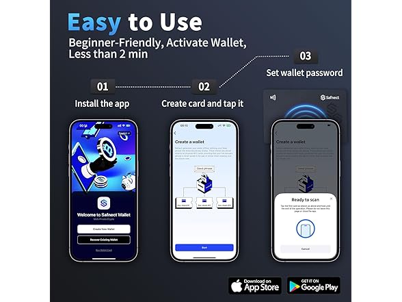 NFC Crypto Hardware Wallet