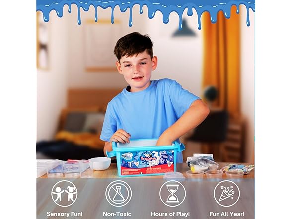 Aqua Endless Summer Shark Attack DIY Slime Kit 