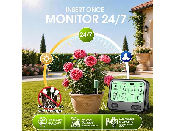 EDGEVEIL Soil Moisture Meter