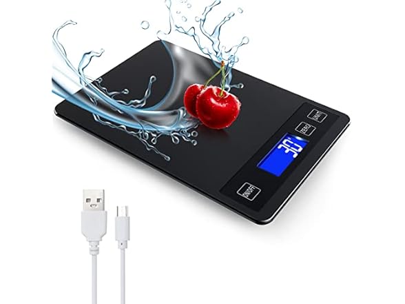 33lb Food Kitchen Digital Scale,1g/0.05oz Precise Graduation