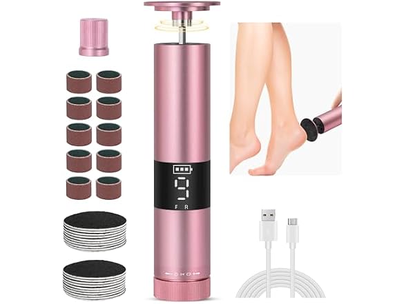 Electric Foot Callus Remover & Nail File