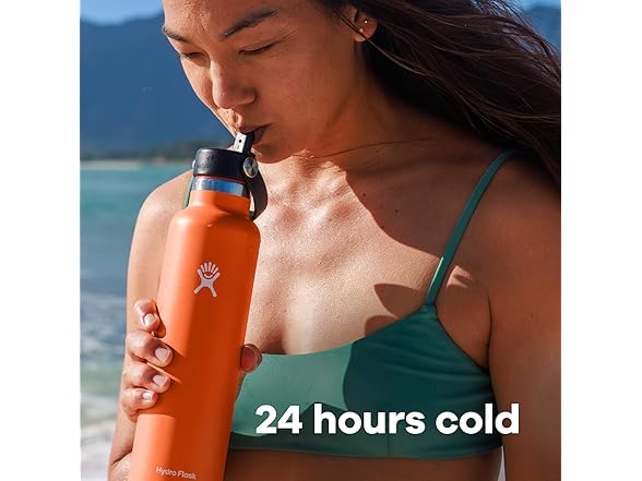 Hydro Flask 24oz Standard Flex Straw Cap, Agave