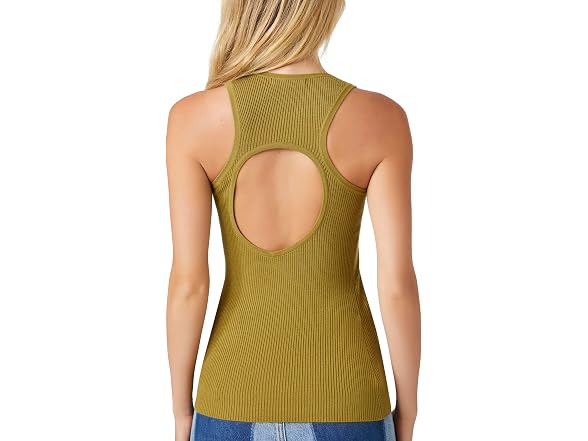 Forever 21  (S) Cutout Sweater-Knit Tank Top