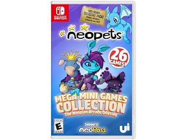 $17.99, Was $29.99, 40% Off! Neopets Mega Mini Games Collection - The Neopian Arcade Odyssey dealfomo