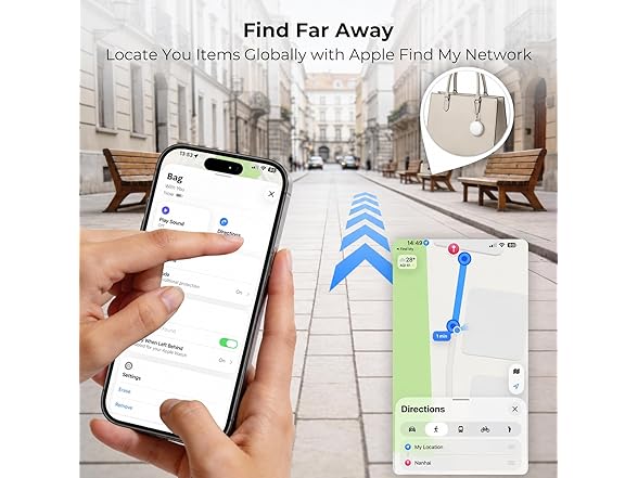 ZOOBELIO Air Tracker Tags 4 Pack