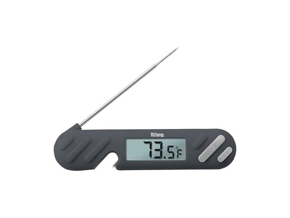 Taylor TruTemp Digital Instant Read Thermometer Meat Probe Gray