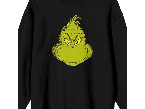Bioworld The Grinch Smiling Face Adult B