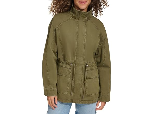 Levi's Women (L) Stand Collar Cotton Jacket