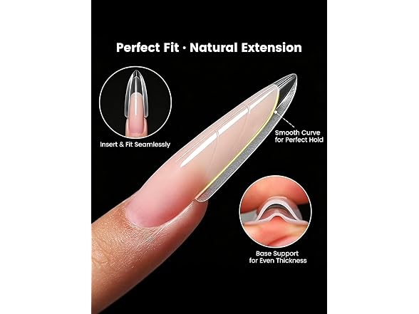 Klimonla Sandwich Dual Nail Forms