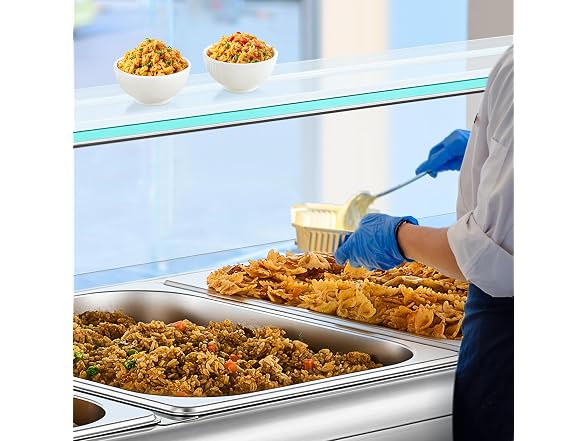WILPREP 5-Pan Commercial Food Warmer