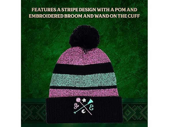 Wicked Beanie Hat and Scarf Set