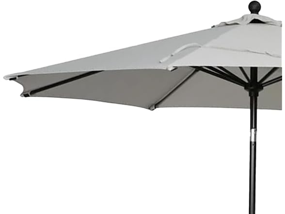 Four Seasons Courtyard 9' Round Sling Fabric Highland Market Umbrella