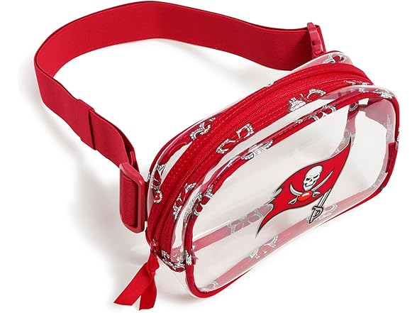 Vera Bradley NFL Bucs Clear Belt Bag