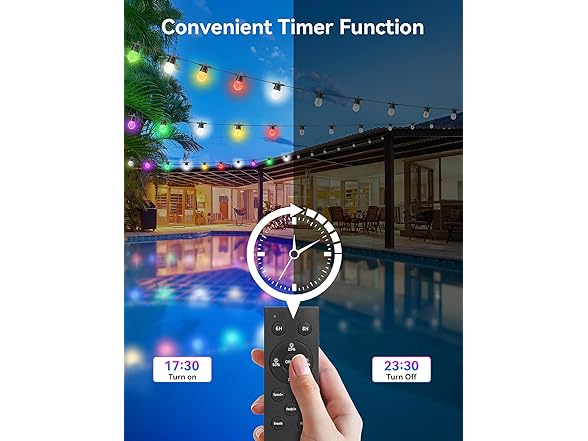 Brightever LED Outdoor String Lights