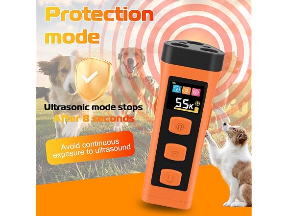 Dog Bark Deterrent Device, 3X Ultrasonic Dog