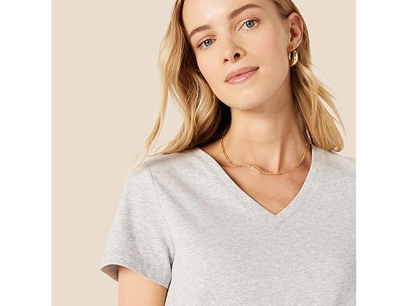 Amazon Women's  V-Neck T-Shirt