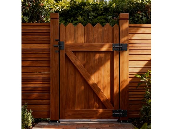 SKYSEN Carbon Steel Fence Post Latch