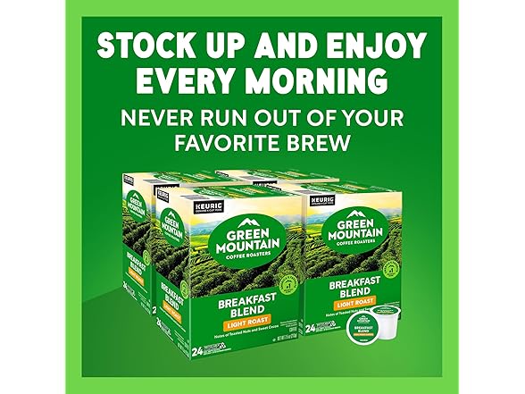 96CT Green Mountain Coffee Roasters Breakfast Blend