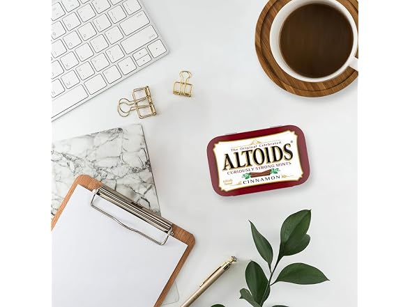 12PK ALTOIDS Classic Cinnamon, 1.76 oz Tin