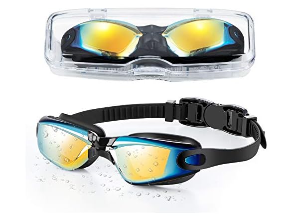 portzon Kids Anti Fog Swim Goggles